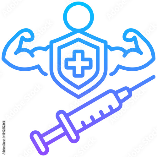 Illustration elements of Immunology