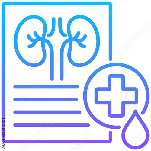 Illustration elements of Nephrology