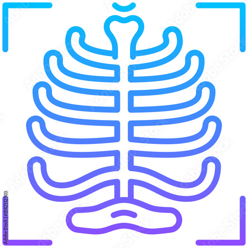 Illustration elements of Radiology