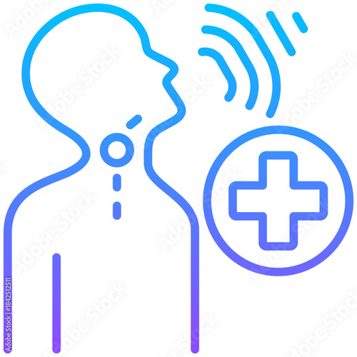 Illustration elements of Speech Therapy