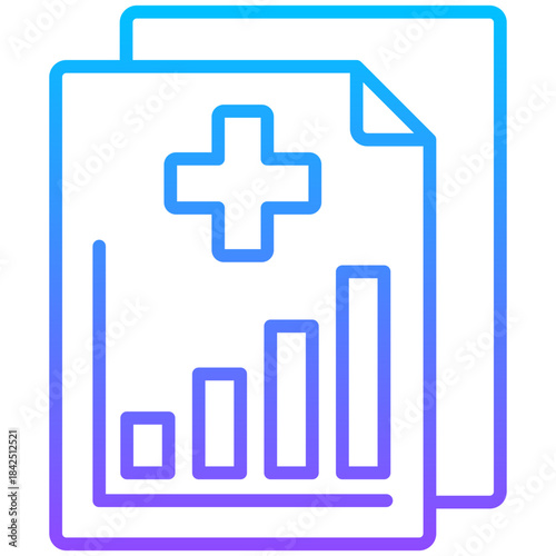 Illustration elements of Medical Report