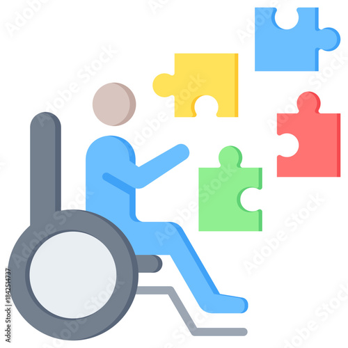 Illustration elements of Occupational Therapy