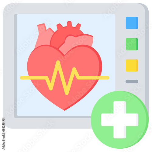 Illustration elements of Cardiology