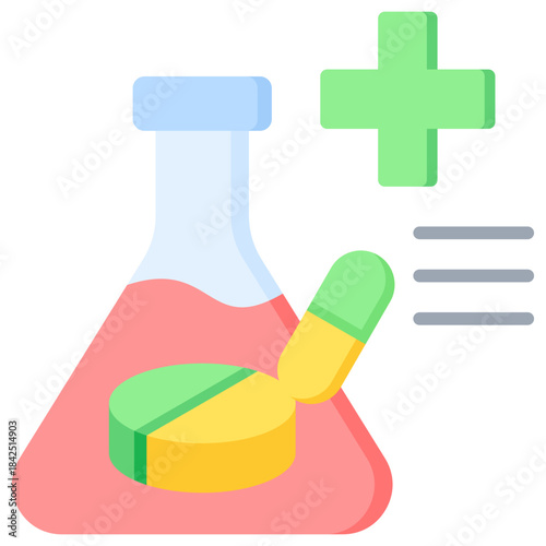 Illustration elements of Pharmacology
