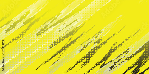 Abstract Rough yellow Grunge Texture Design Background Dots red color pattern halftone gradient grunge texture background