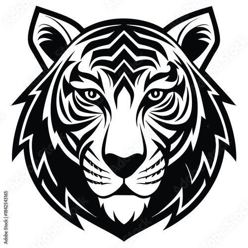 tiger head tattoo