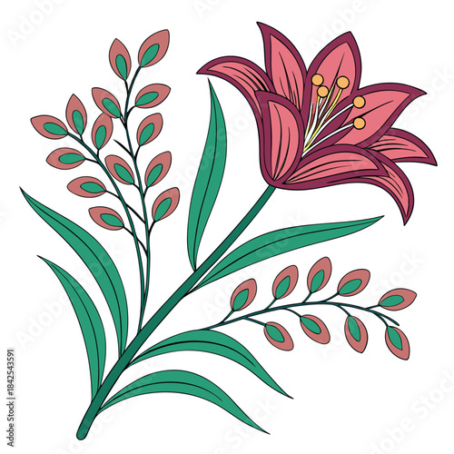 abstract floral background