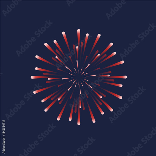 Fireworks background illustration