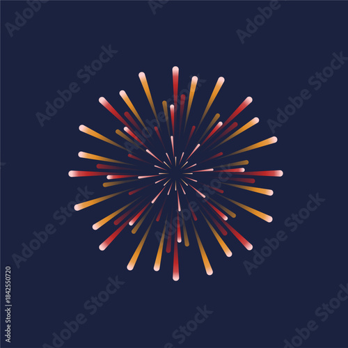 Fireworks background illustration