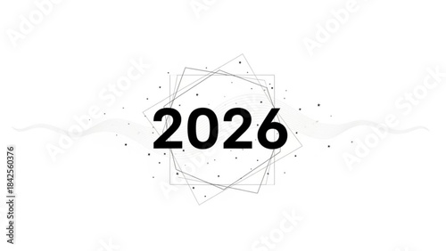  2026  Simple 3D sale sign on a black background for marketing and business use