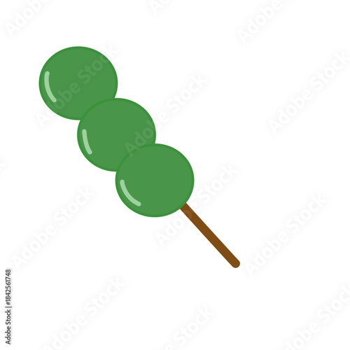 Mitarashi Dango: Japanese Sweet Rice Dumplings Skewer