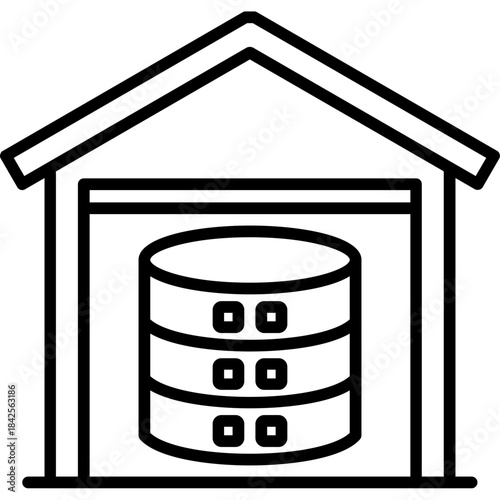 Data Warehouse Icon