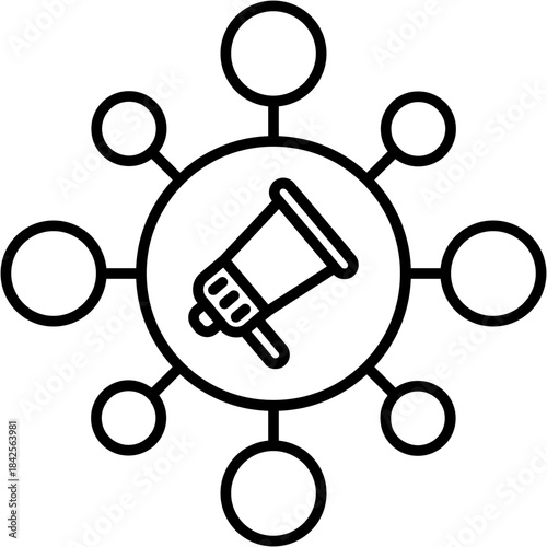 Multi-Channel Marketing Icon