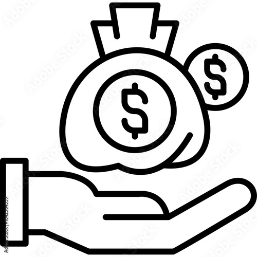 Deferred Income Icon