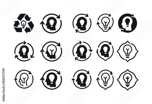 Design Thinking Icons. The role of design thinking in reducing w