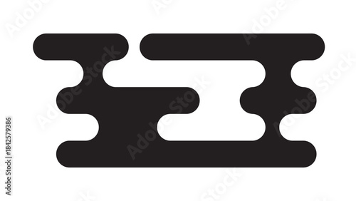 Black traditional Asian-style cloud