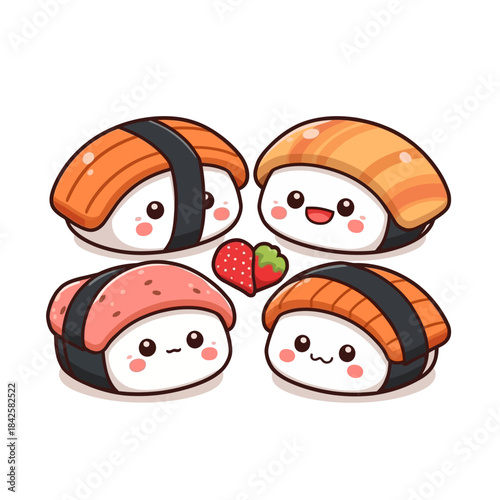 Cute Sushi Design Very Cool