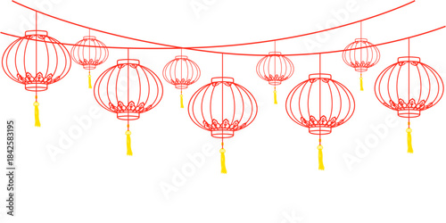 Chinese New Year lanterns