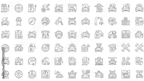 Business web icons set collection illustration design pattern with people symbol sign vector arrows for internet computer travel