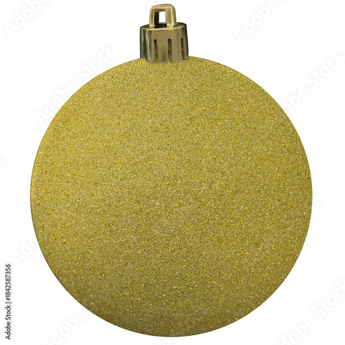 green christmas ball