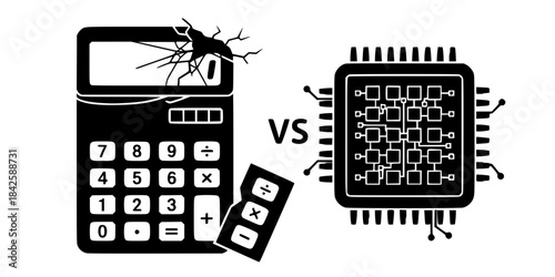 Broken Calculator: AI Replaces Human Error in Finance and Accounting. Efficiency.