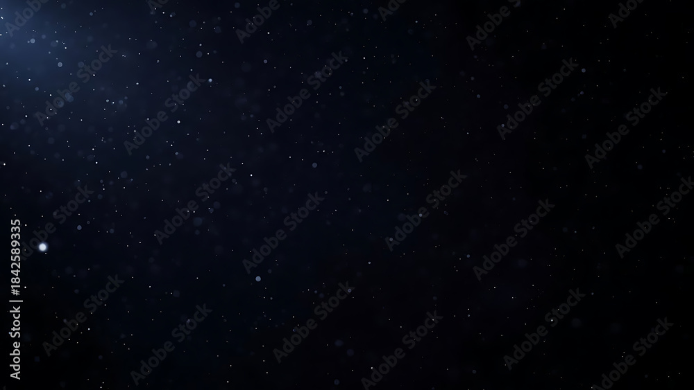 Fototapeta premium Stunning starry night sky with twinkling stars and dark background