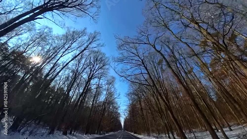 road in winter