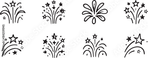 Abstract geometric composition with bold colors and clean lines ideal for modern design projects