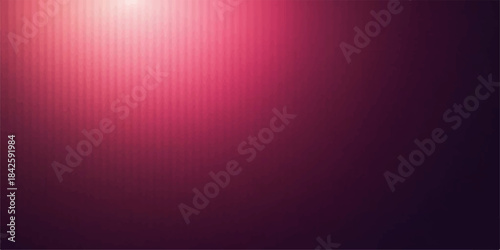 Pink abstract background with light and ribbon elements