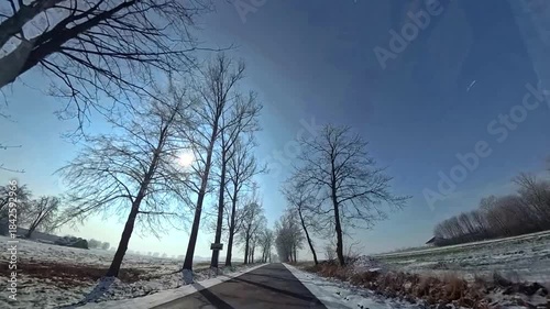 road in winter