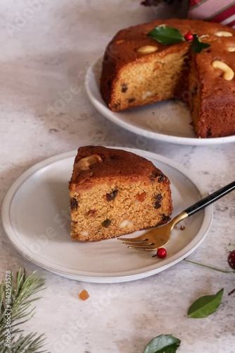 Homemade Christmas fruit cake | Kerala plum cake