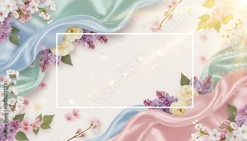 春の販促を華やかに彩る春色デザイン