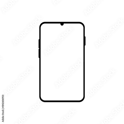 Minimalist Smartphone Frame Mockup