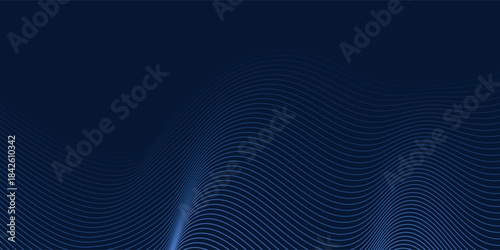 Blue background metal pattern line style. Modern blue technology abstract background. EPS 10