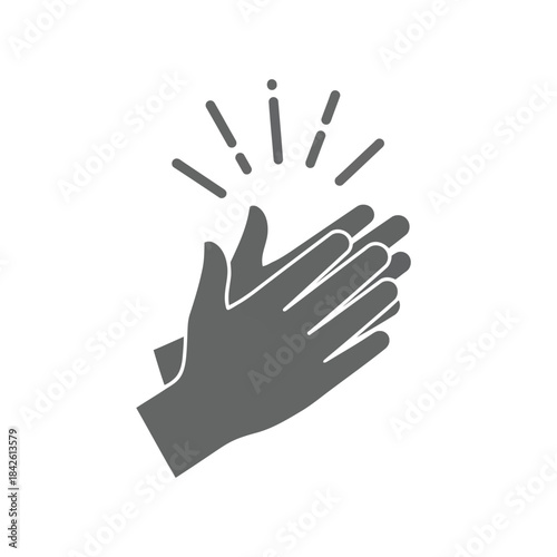 Elegant Black Cat Silhouette: Sitting and Looking Up, Pet, Mystery, and Feline Art