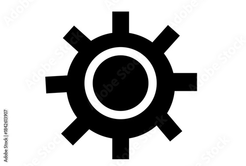 gear icon vector illustration