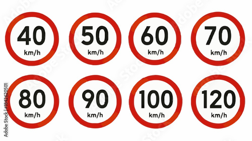 Complete Guide to Speed Limits from 40 km/h to 90 km/h
