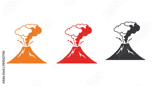 Industrial Robot Arm Icon Set – Factory Automation Mechanical Vector