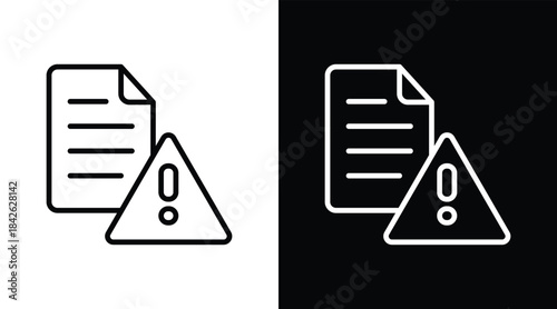 reporting Two-tone version in black and white background