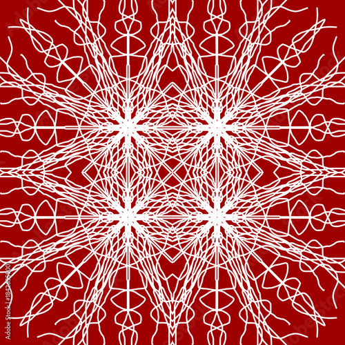 Seamless Christmas snowflake pattern. Christmas texture. New Year's snowflake texture Merry Christmas. Happy New Year.