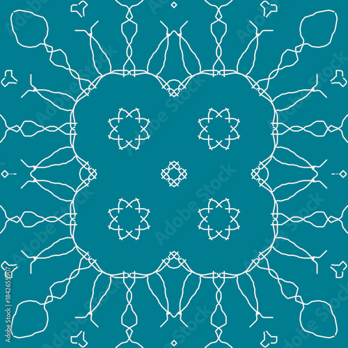 Seamless Christmas snowflake pattern. Christmas texture. New Year's snowflake texture Merry Christmas. Happy New Year.