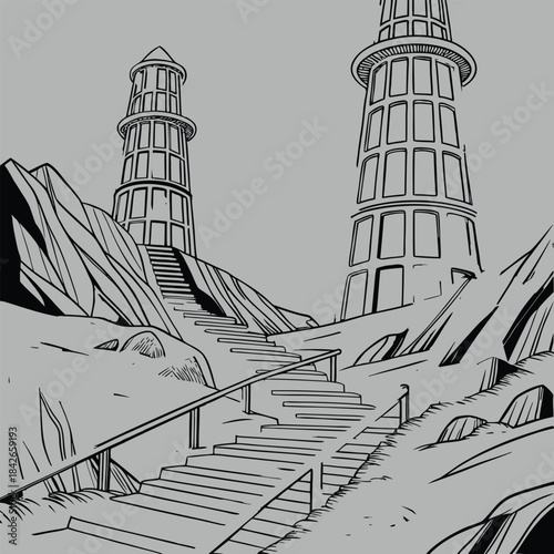 WebImaginary Sci-Fi World Architecture Scene