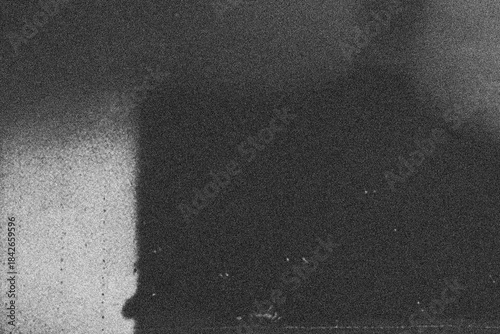 Photocopies of a black and white sheet of paper with a background or texture with grain and noise illustration