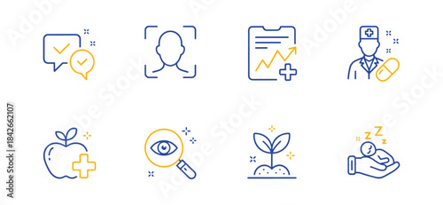 Set of Medical and Health Icons for Healthcare Services