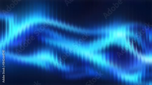 Canvastavla Neon Wave — Abstract Light Spectrum