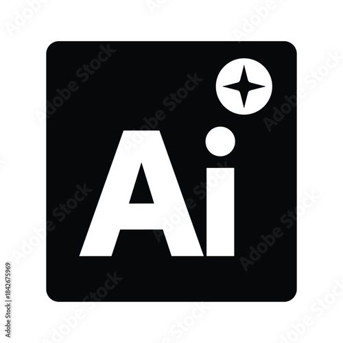Adobe illustrator logo icon on