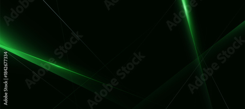 Abstract light green neon technology background, Futuristic digital glowing lines background for presentation business or tech event poster EPS 10