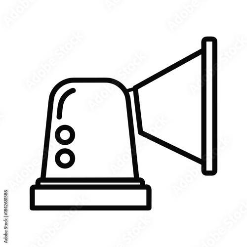 Speaker icon representing audio output device