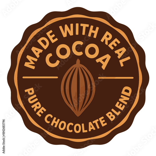 Made with Real Cocoa Pure Chocolate Blend-EPS