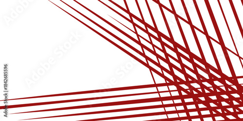 vertical parallel lines, stripes.Seamless red vertical stripes lines pattern. Faded red lines isolated on white background. Seamless and repeating pattern. Vector Illustration. 